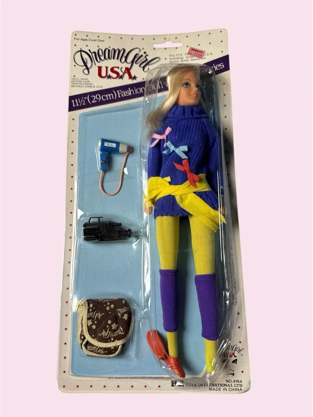 Vintage Dream Girl USA 1986 BBI Toys 11 1/2